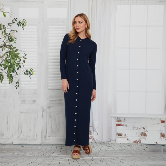 ALEXA - NAVY SOLID RIB