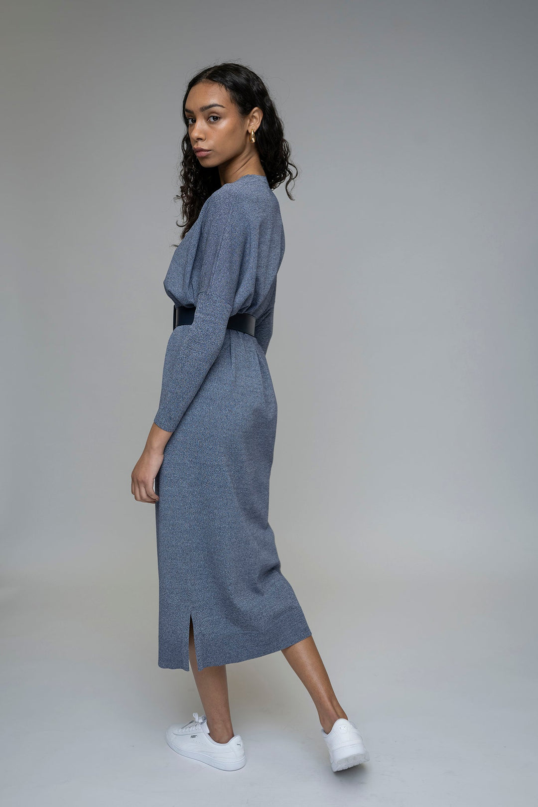 PERILLA DRESS IN DENIM